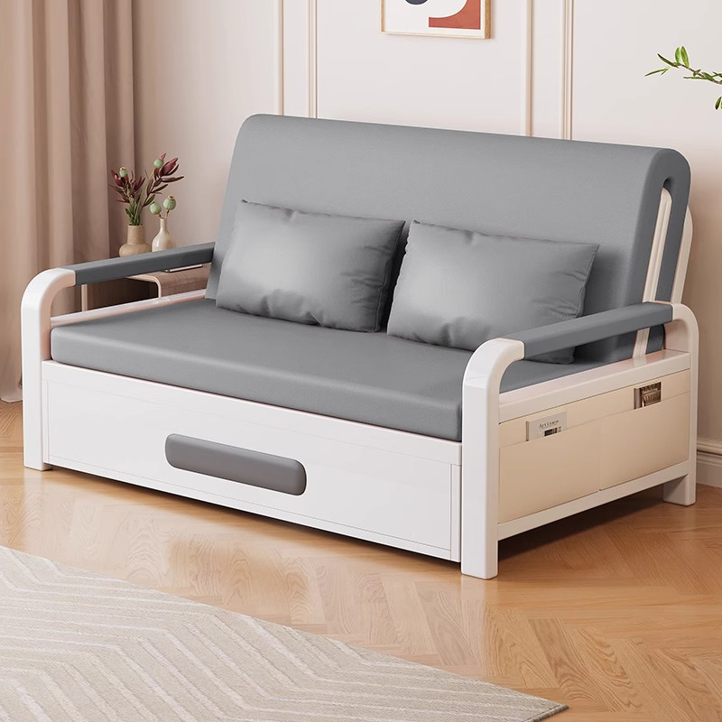 Sofá-cama multiuso dobrável de cor dupla