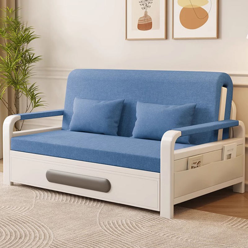 Sofá-cama multiuso dobrável de cor dupla