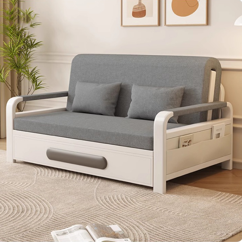 Sofá-cama multiuso dobrável de cor dupla