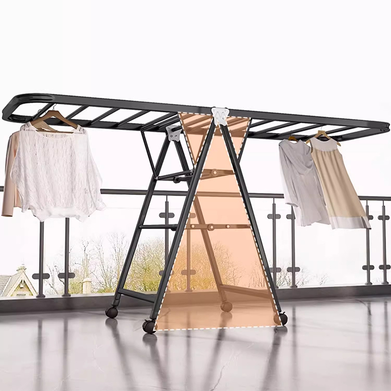 Rack de secagem de roupas dobráveis ​​multifuncionais