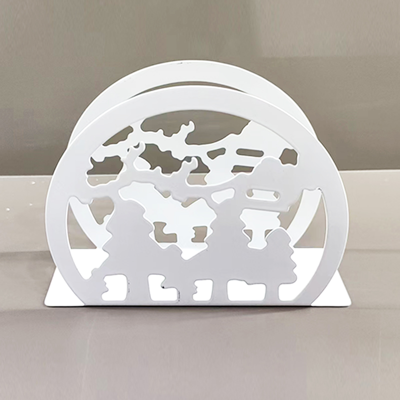 Ornamentos de stand de livro criativo oco