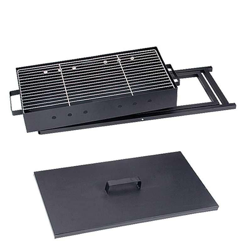 Aço inoxidável dobrável em forma de churrasco em forma de x em forma de X