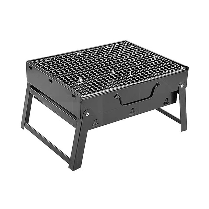 Aço inoxidável dobrável em forma de churrasco em forma de x em forma de X