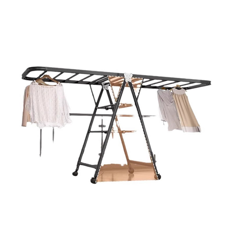 Rack de secagem dobrável de roupas de piso Rack de secagem dobrável de roupas de piso